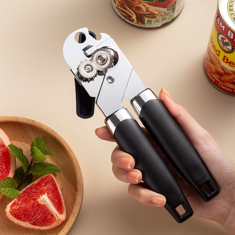 1pc Strong and Multifunctional Stainless Steel Can Opener and Bottle Opener - Perfect for Home Canning and Bottling