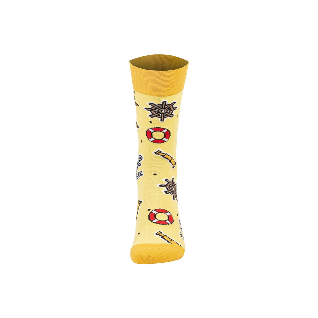 Colorful Funny Combed Cotton Crew Socks