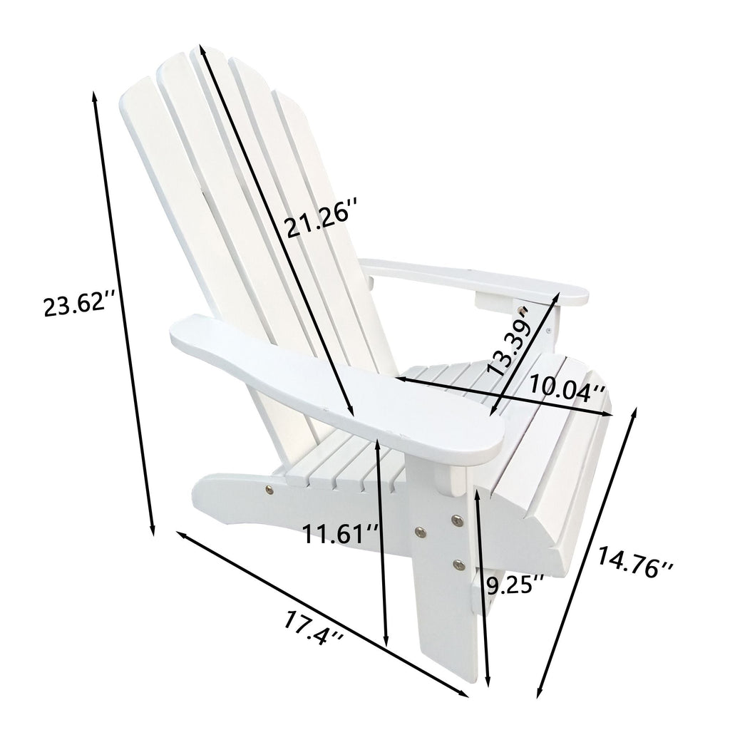 Outdoor or indoor Wood children Adirondack chair