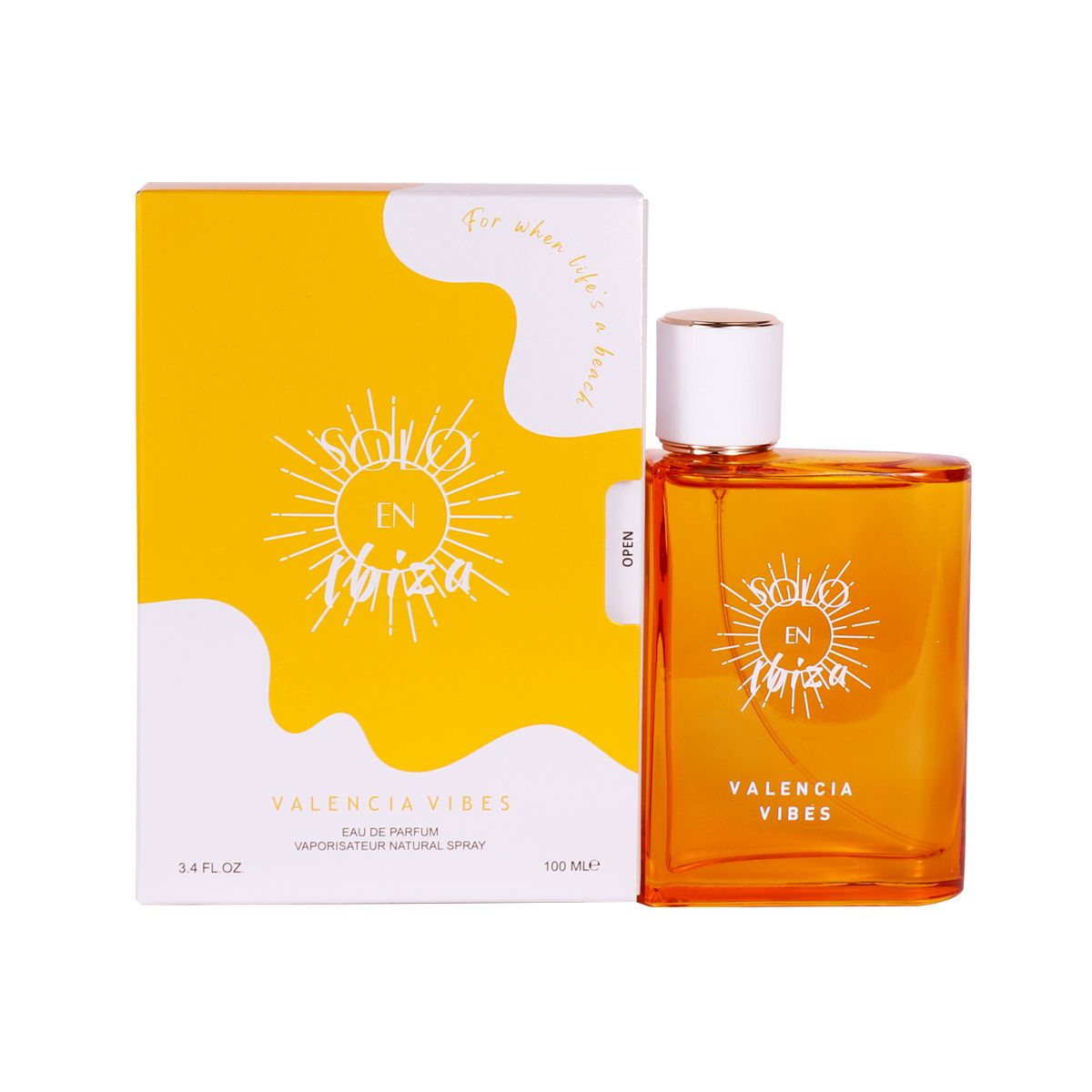 ILong-Lasting Perfume]Long-Lasting Women'sEau De Parfum Spray, SOLO EN, 3.4 F.0z|VanillaAnd Jasmine, Perfect for Dating, Parties And GiftGiving