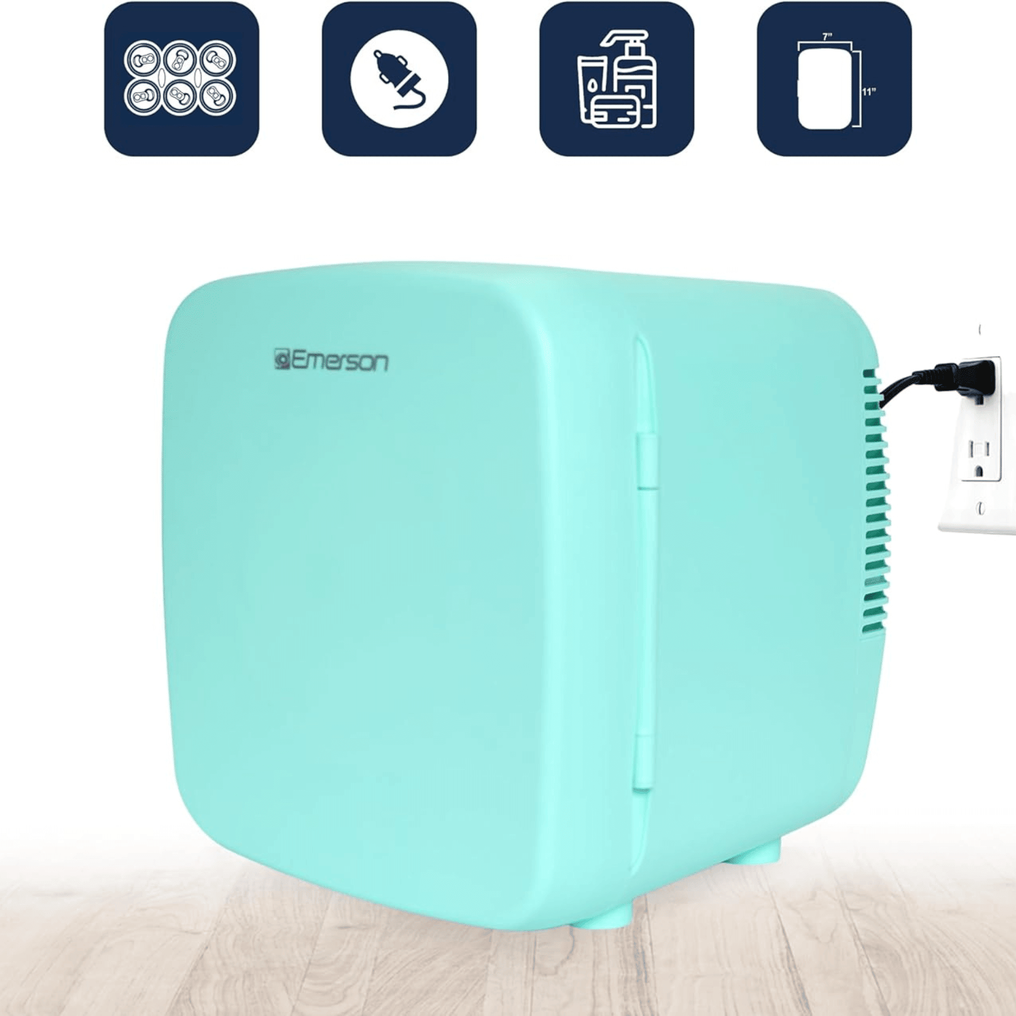 Emerson Portable Mini Fridge Cooler XL