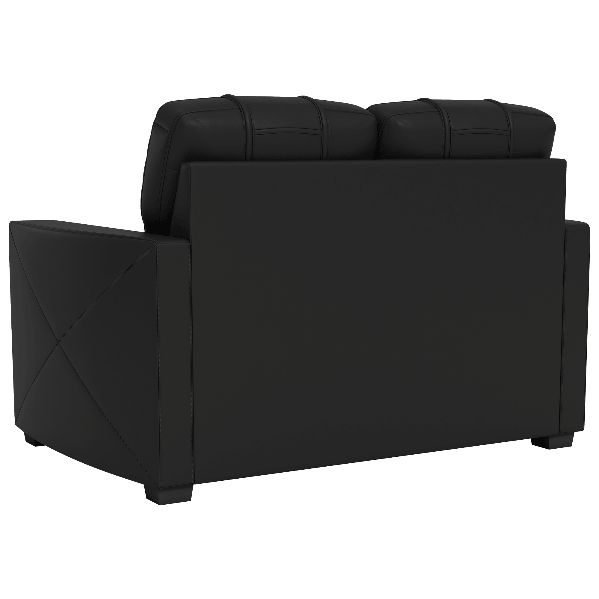 Silver Loveseat with Boston Red Sox Primary