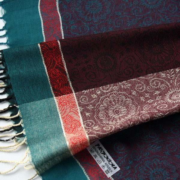 Blancho Bedding -Pa-a13-1 Fantasy Stars & Flowers Fashion Revitalized Style Luxurious Silky Soft Pashmina/Shawl/Scarf