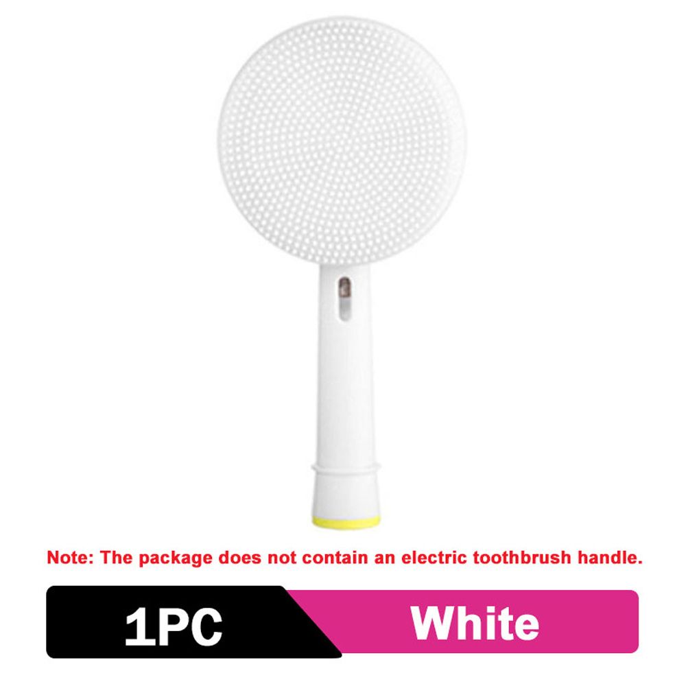 Oral-B Facial Cleansing Brush Head - Waterproof Silicone Face Spin Brush for Deep Cleaning, Exfoliating, and Massaging - Replacement Heads for Electric Toothbrushes - Skin Care Tool