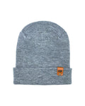 HAAKWEAR Theta-Stitch Cuffed Beanie - Designed and Made in USA (Patent Pending Design) - Koala Gray