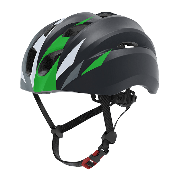 Bicycle Bluetooth helmet. (BT4.1 Bluetooth mode, 2X1W stereo phone, voice navigation GPS, MP3 music, ARGB LED dazzling tail light + left. Right turn signal lamp)