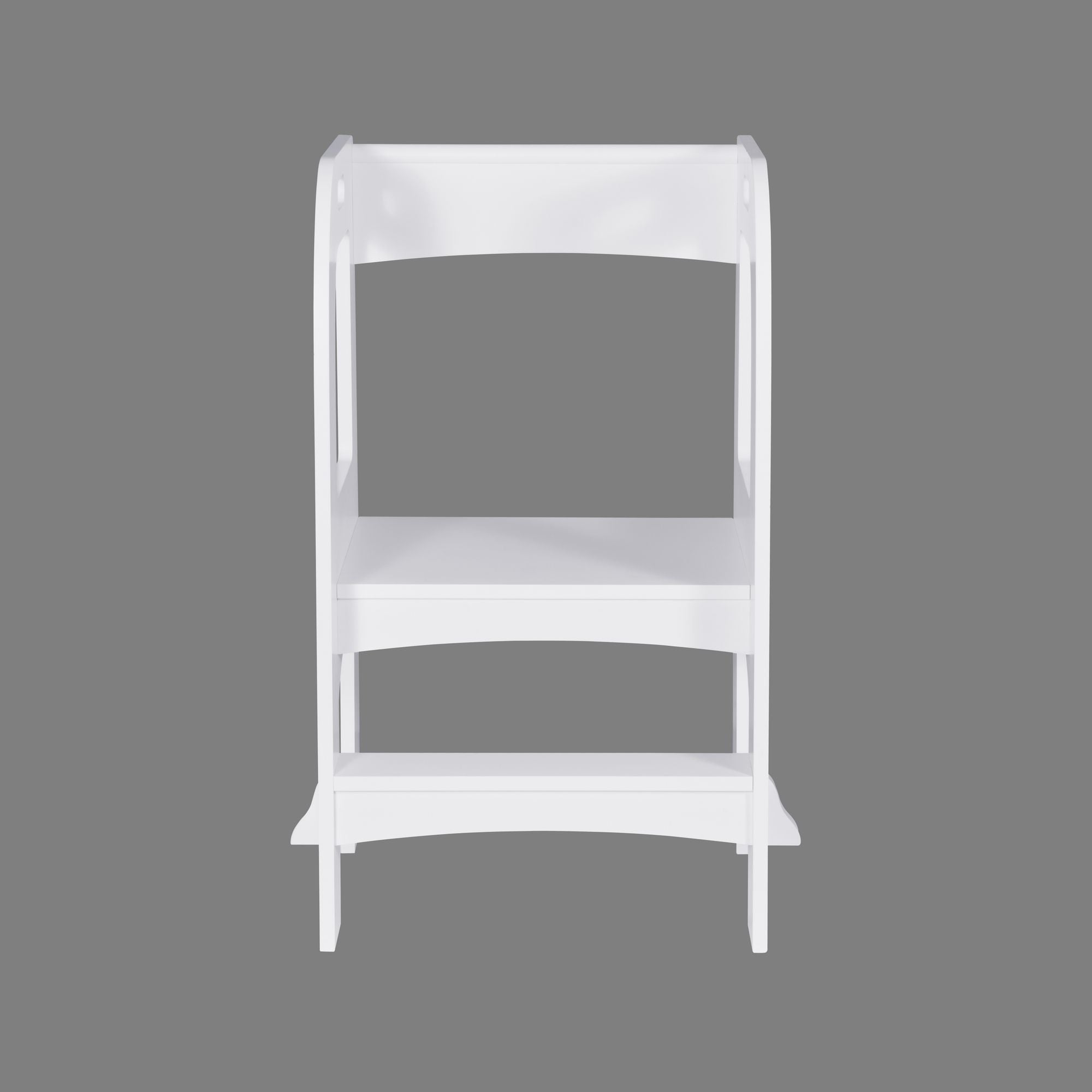 Child Standing Tower;  Step Stools for Kids;  Toddler Step Stool for Kitchen Counter;  White