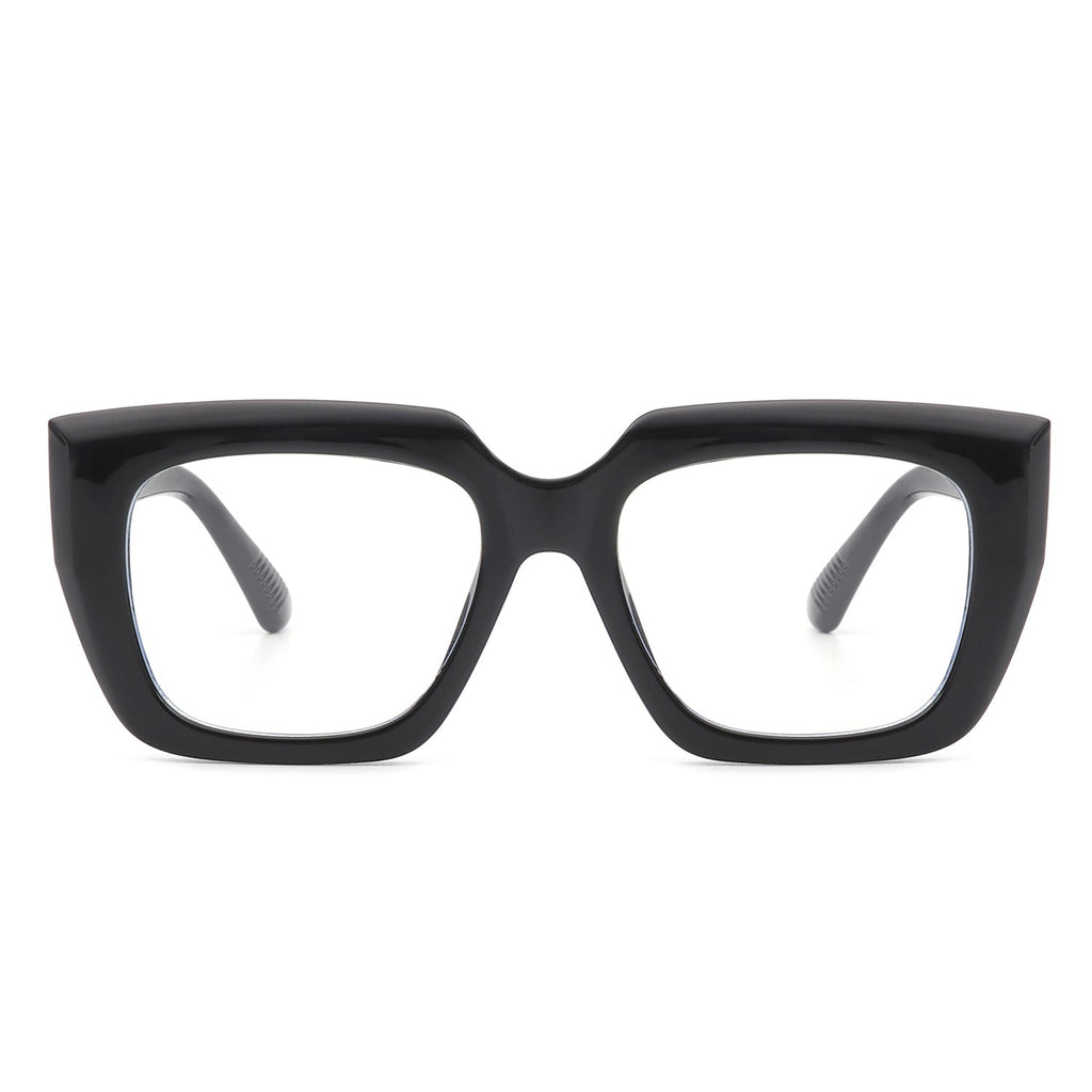 Square Retro Flat Top Cat Eye Fashion Sunglasses
