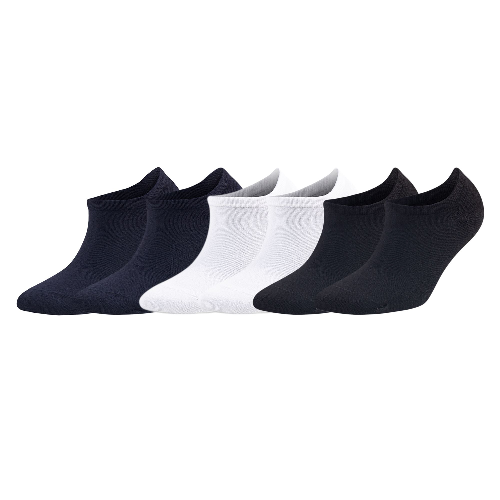 Bamboo Sneaker Socks for Men 6 Pairs No Show Soft Casual Breathable Sneaker Socks