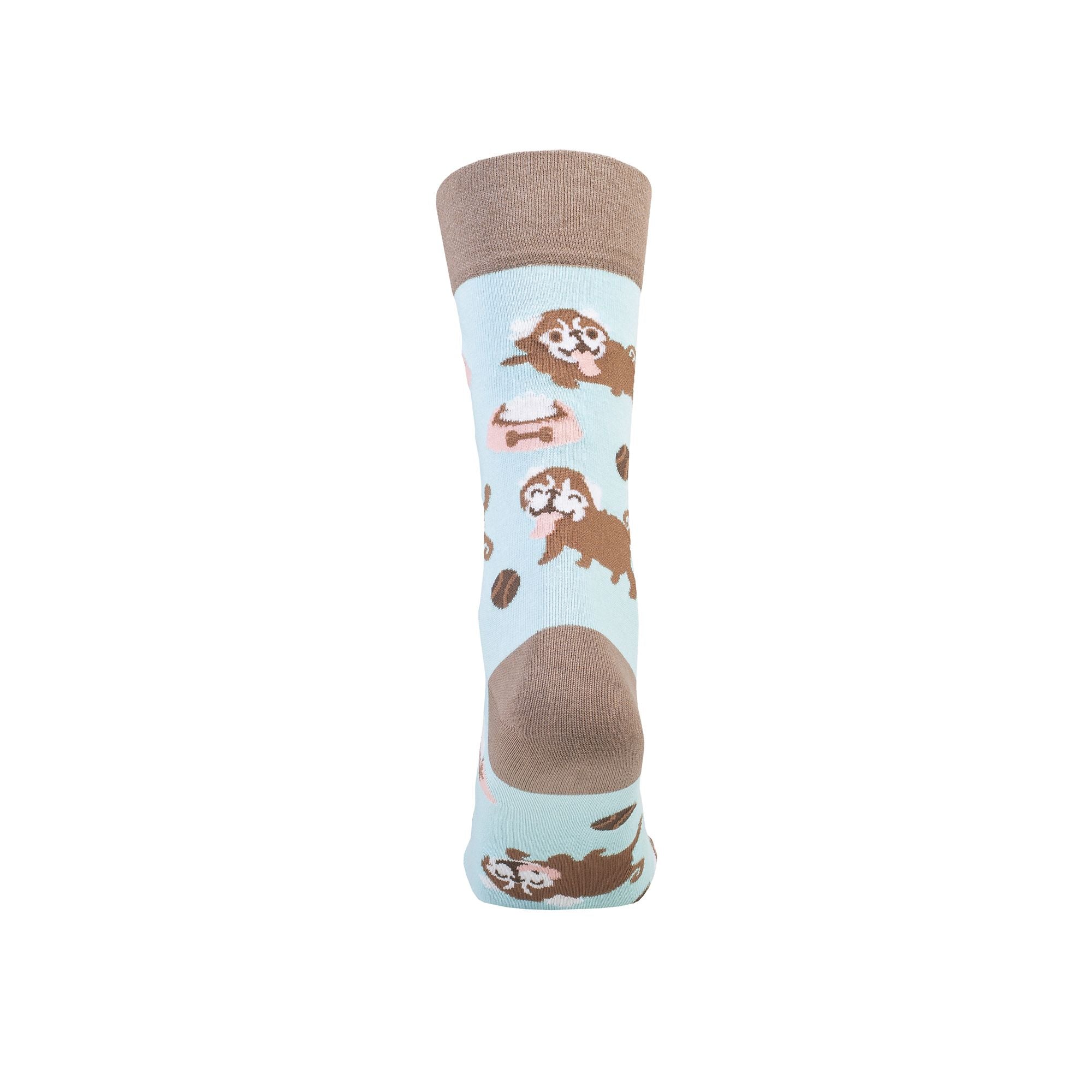 Colorful Funny Combed Cotton Crew Socks