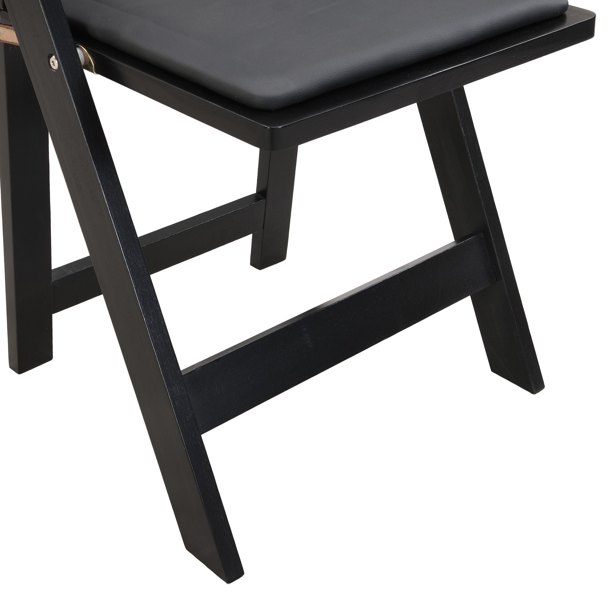 Upholstered folding chair, space saving, easy to carry, 4PCS, Dining room