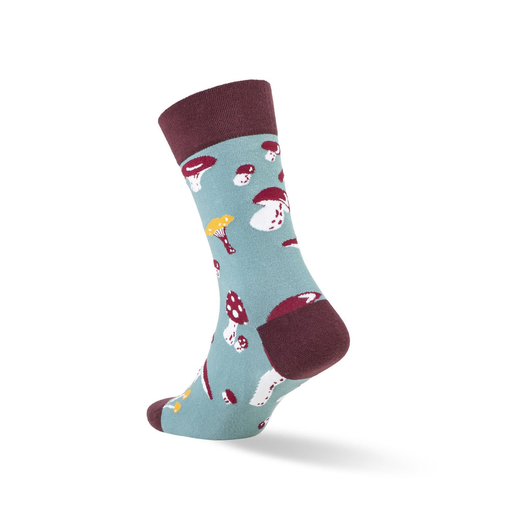 Colorful Funny Combed Cotton Crew Socks