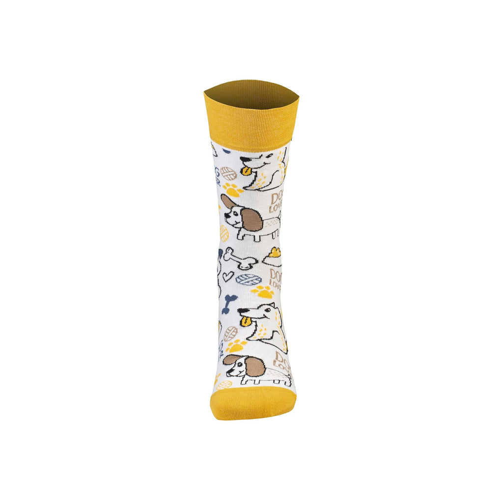 Colorful Funny Combed Cotton Crew Socks