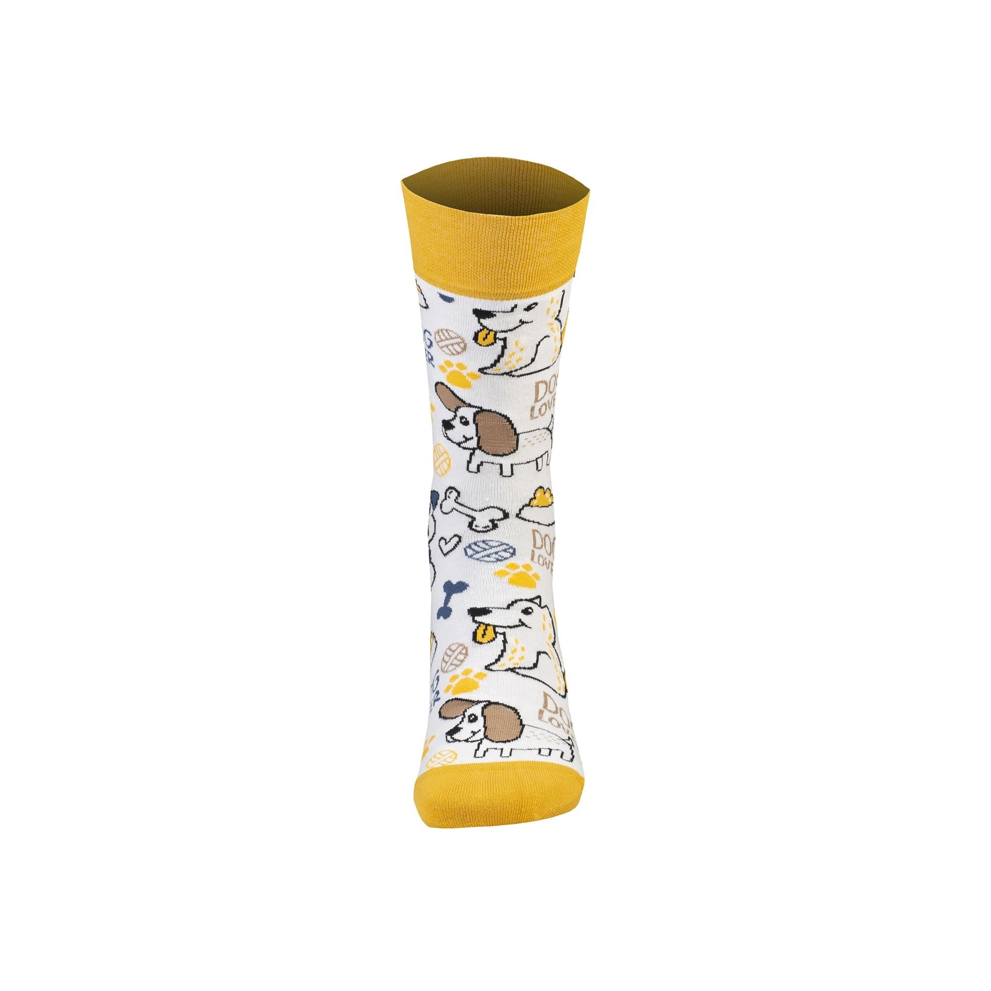 Colorful Funny Combed Cotton Crew Socks
