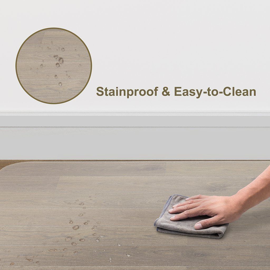 Direct Wicker Office Chair Mat for Hard Floor (30 "X 48" Rectangle), Transparent PVC Material