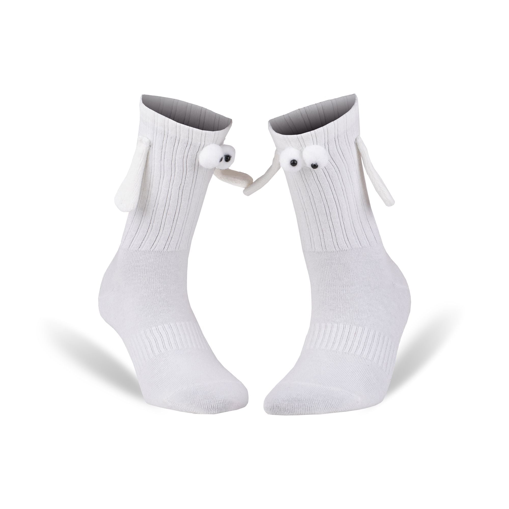 Couple Socks with Magnetic Hands 2 Pairs Magnetic Socks Funny Gifts For Valentines Day