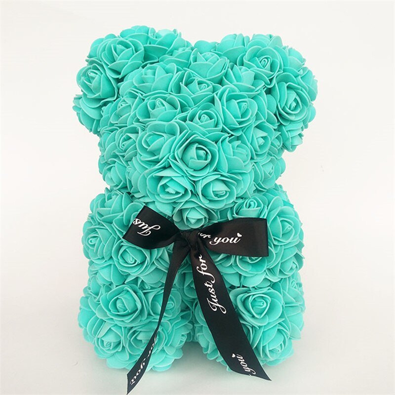 Rose Teddy Bear for Valentine's Day or Mother's Day Gifts