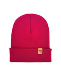 Cuffed Traditional Solid Burnt Maroon