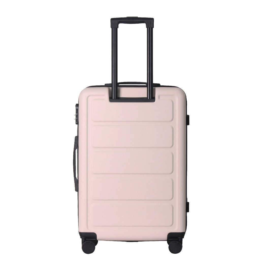 Luggage Sets ABS Hardshell 3pcs Luggage, Lightweight Durable Suitcase sets Spinner Wheels Suitcase 20''24''28'' (PINK)