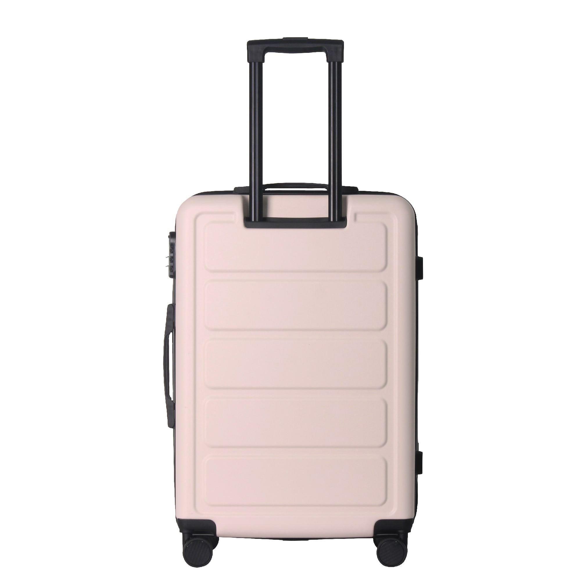 Luggage Sets ABS Hardshell 3pcs Luggage, Lightweight Durable Suitcase sets Spinner Wheels Suitcase 20''24''28'' (PINK)