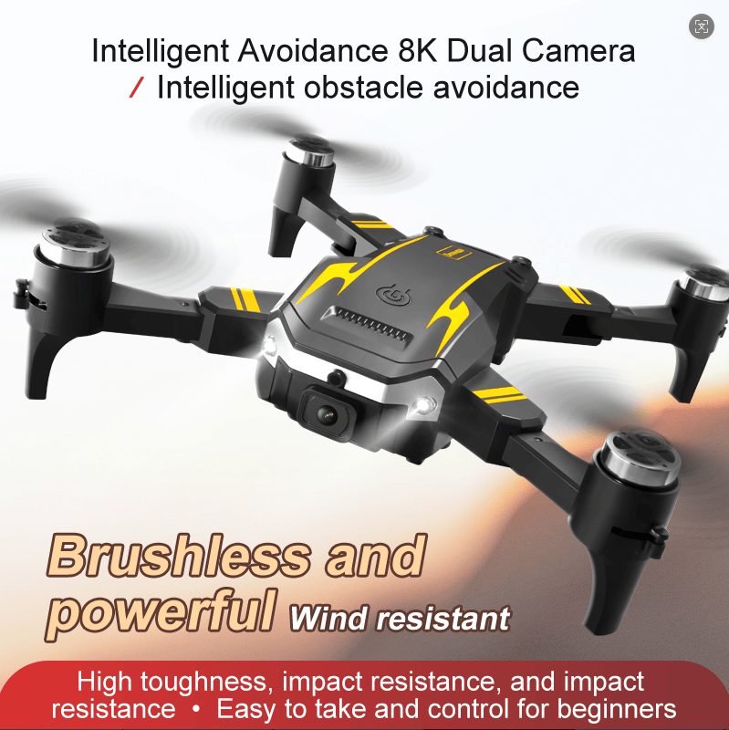 S6 Professional Remote Control Drone, Dual Camera Dual Folding Remote Control Quadcopter Height Holding Remote Control, Christmas Halloween Thanksgiving Gifts