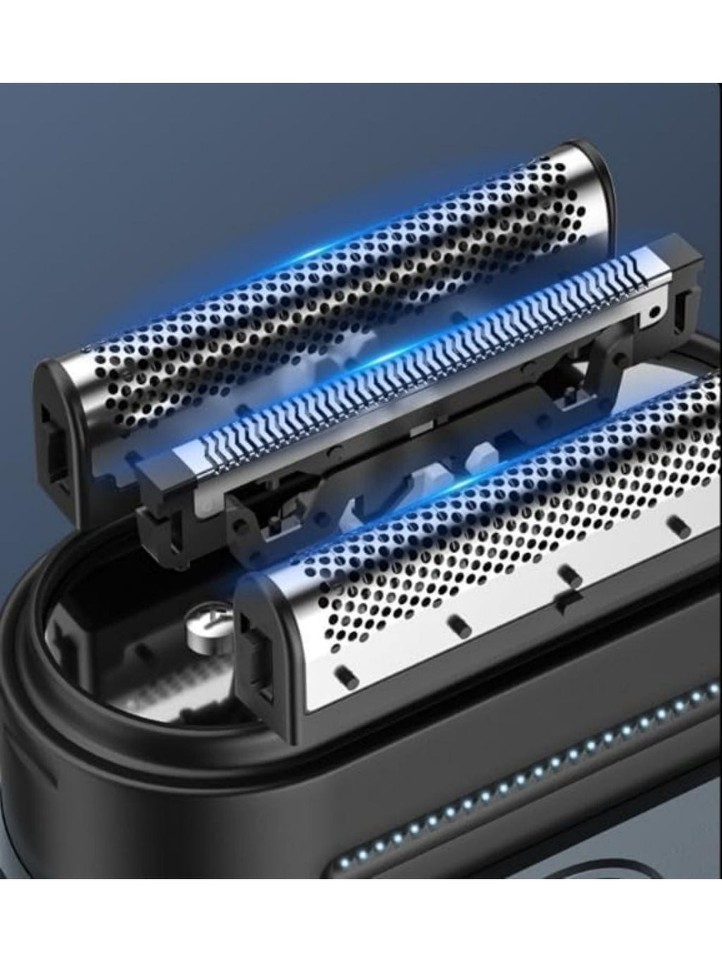 ZCYLPT Foil Shaver,Magnetic Electric Shaver for Men,Mini Reciprocating Portable with USB-C Rechargeable, Waterproof, Cordless, Double Floating Blade,Black