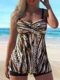 Women's two-piece casual swimsuit