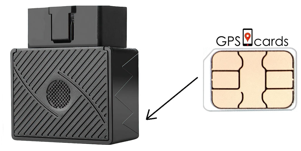 GPS Cards Sim fits with Magnetic GF07 Mini GPS Real Time Car Locator Tracker