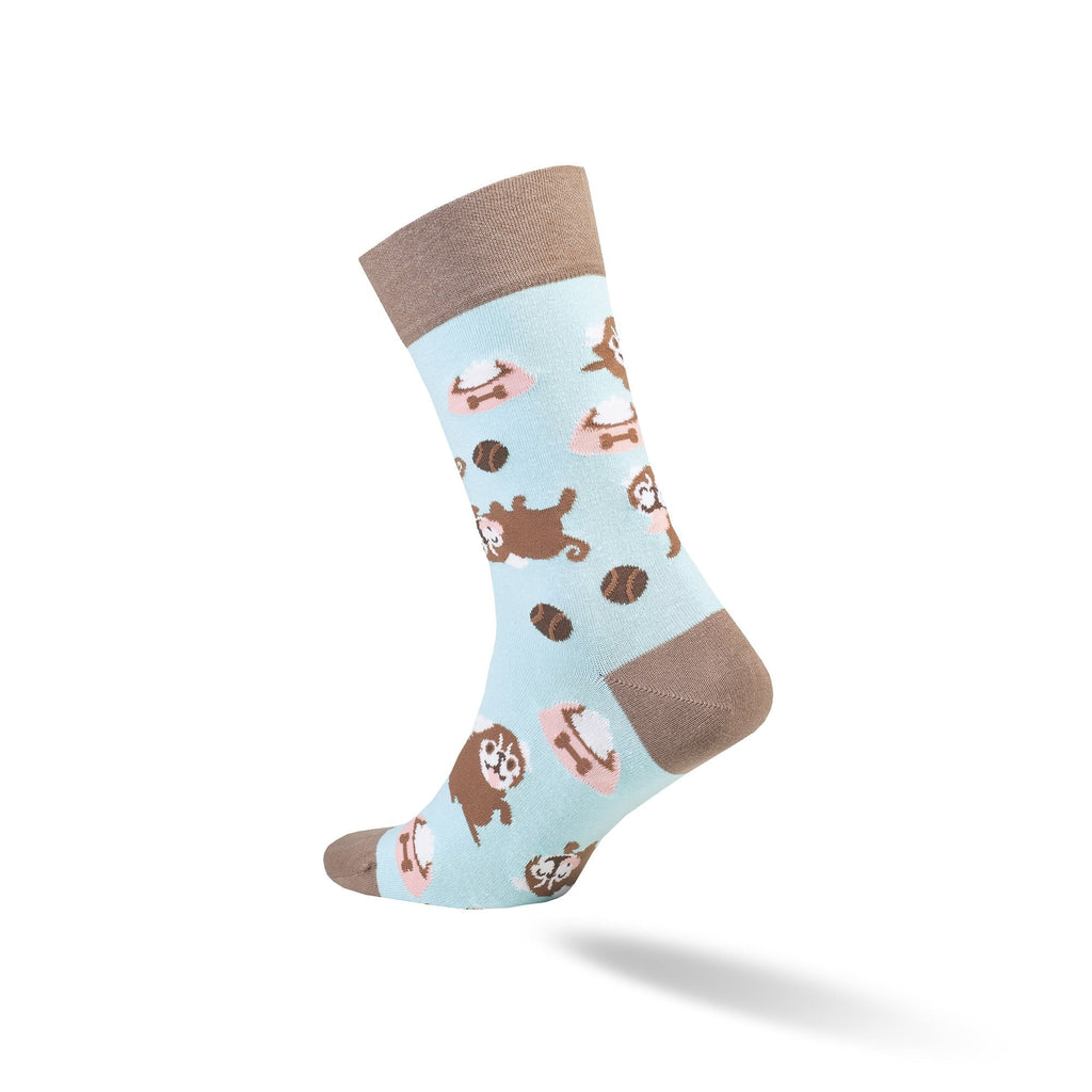 Colorful Funny Combed Cotton Crew Socks