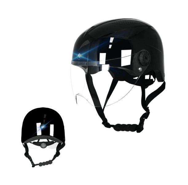Smart Bluetooth motorcycle helmet. (1920x1080P motion camera (front / back), 64GB (16h) loop video, BT5.2+BLE4.2 Bluetooth, 2x0.5W voice control, phone, message, GPS, MP3)