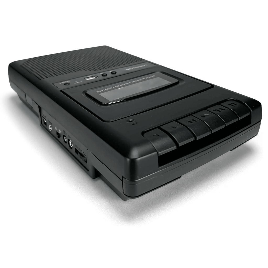 Emerson Portable Cassette Player and Recorder with Digital Conversion