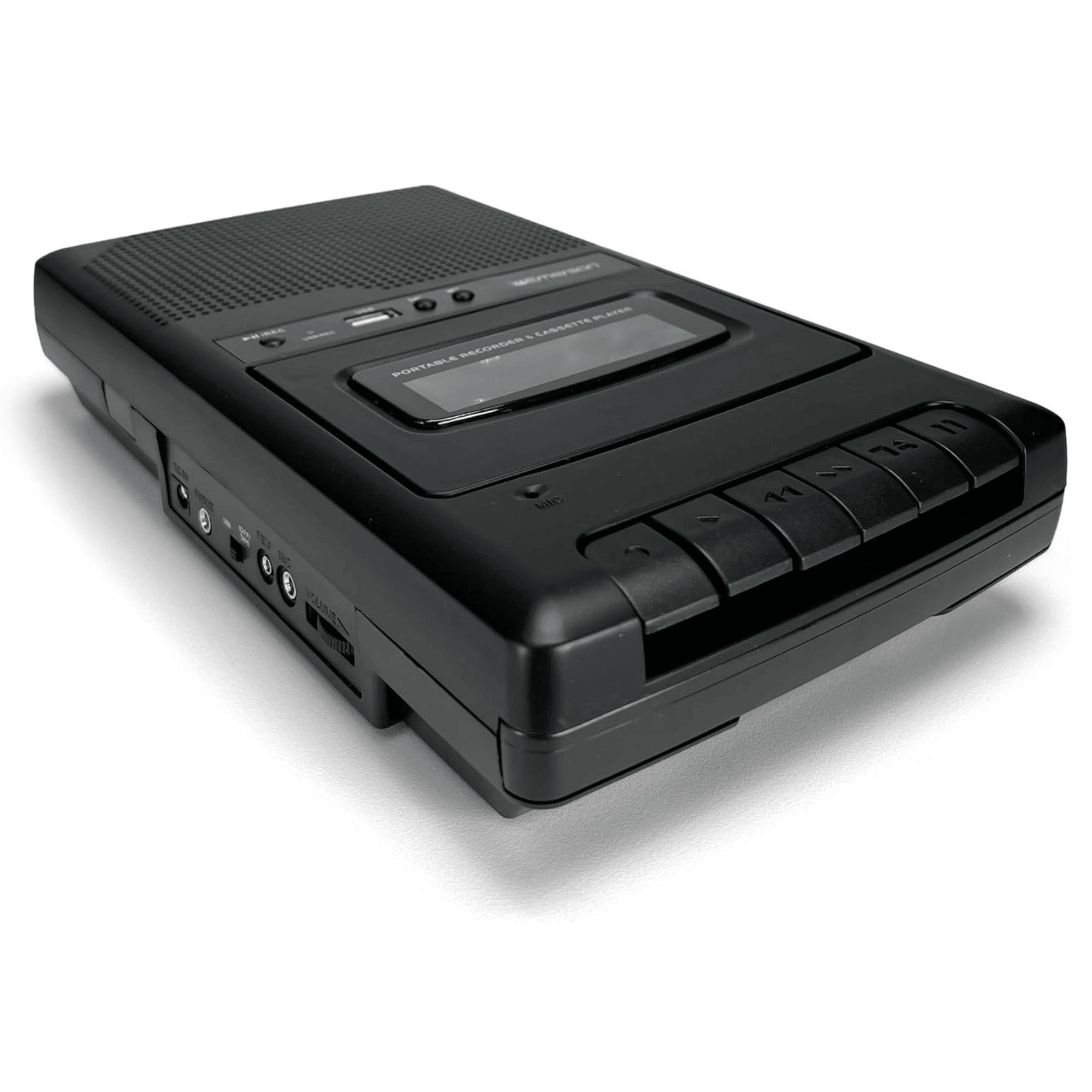 Emerson Portable Cassette Player and Recorder with Digital Conversion