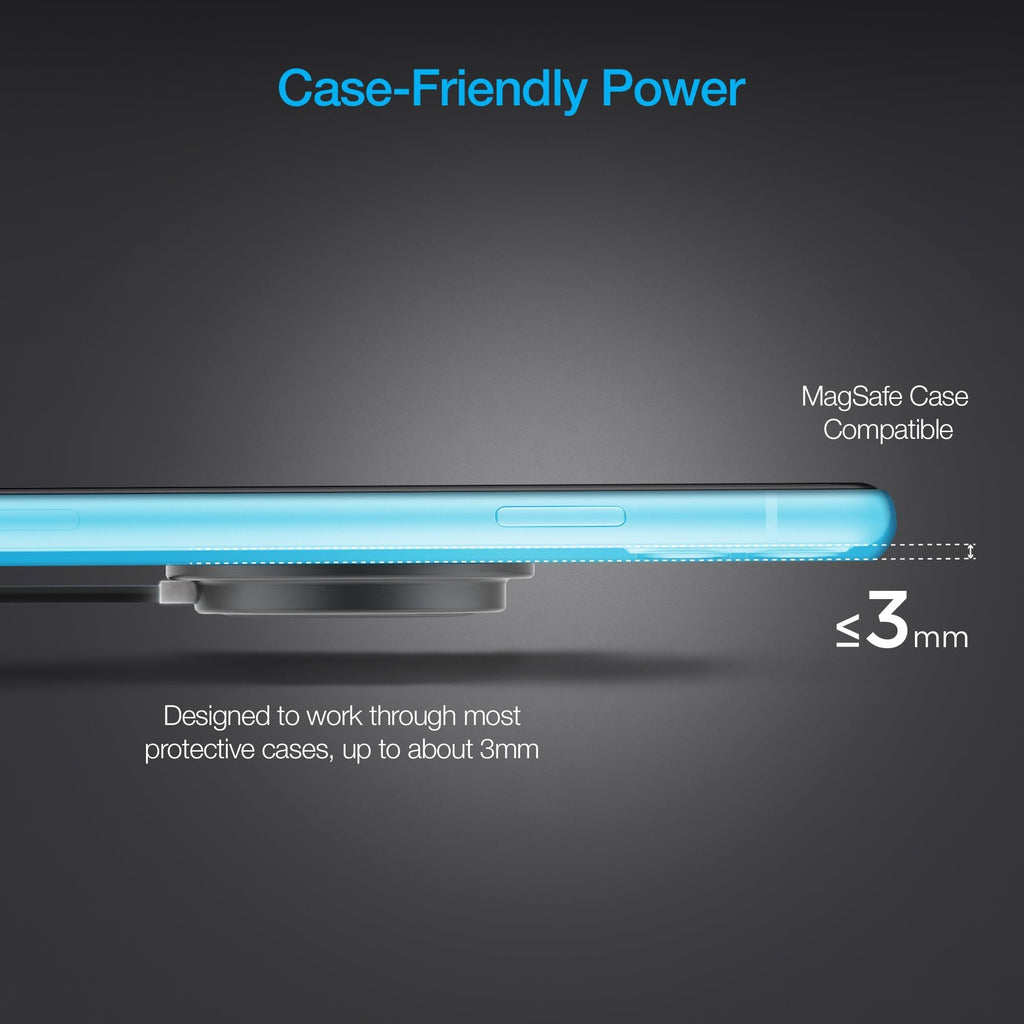 Naztech Alloy Magnetic 15W Wireless Fast Charger