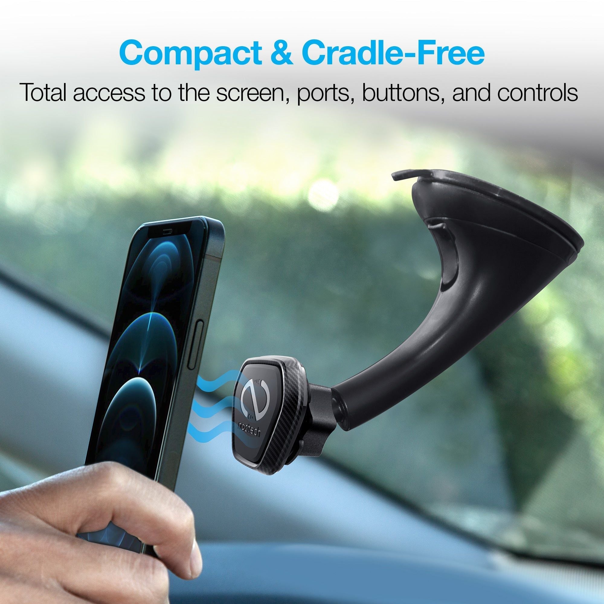 Naztech MagBuddy Elite Windshield Mount
