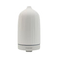 YUEMI Serenity Mist Essential Oil Diffuser Ultrasonic Aromatherapy Diffuser 160ml Ceramic Stone Aroma Diffuser with 7 Colors LED Night Light 4 Timer Setting and Waterless Auto Shut Off