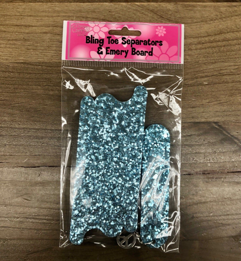 Bling Toe Separator Emery Board