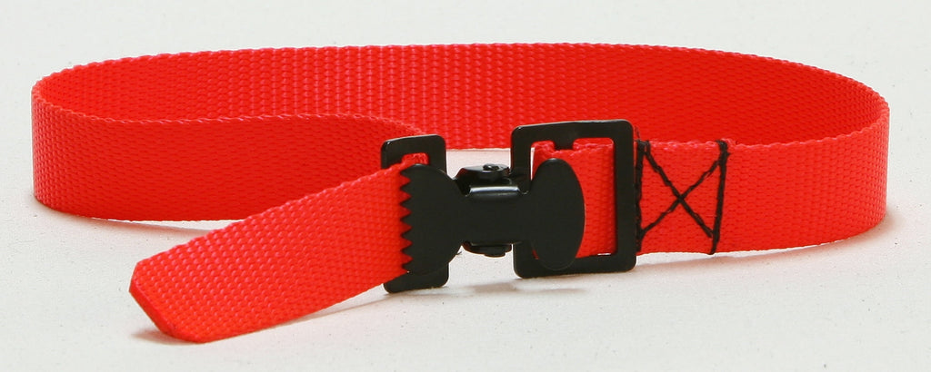 Fire Hose Strap with Tourniquet Buckle