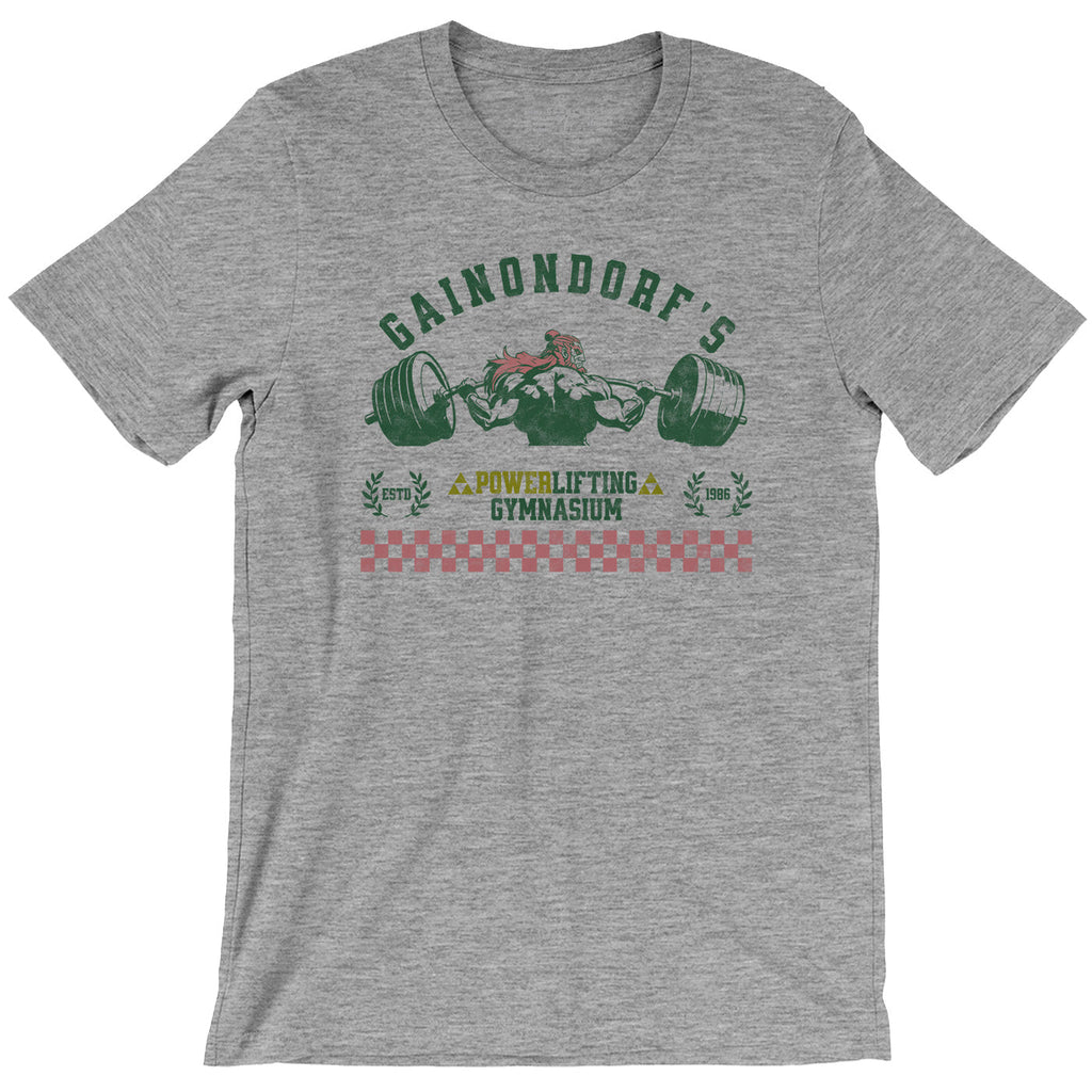 Gainondorfs Power Lifting Training Gym Tee