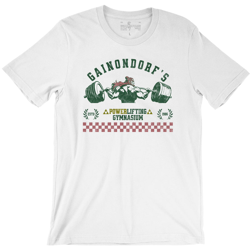 Gainondorfs Power Lifting Training Gym Tee