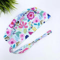Mermaid Skull tie-back style surgical scrub cap for men by Paradise Caps.