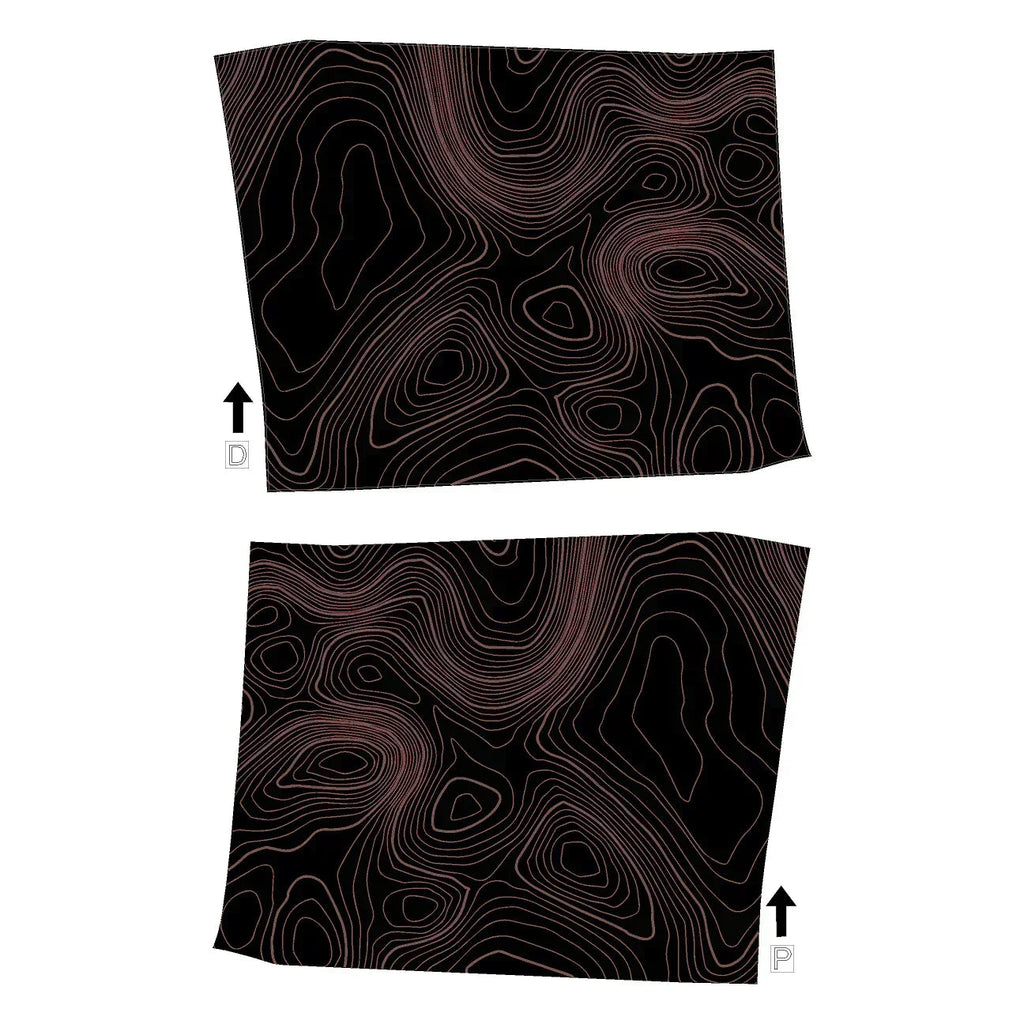 Topographic REAR Door Armrest Panel Protection - 2025+ 4Runner