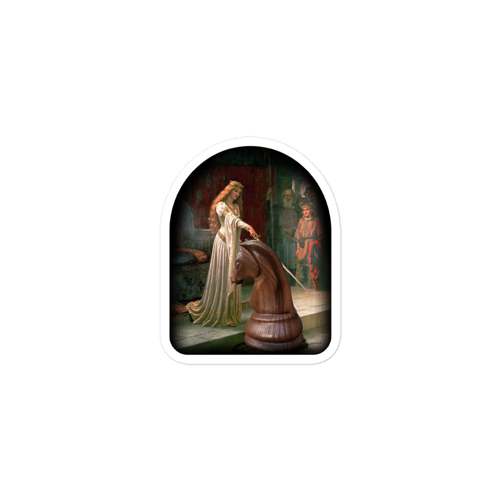 The Accolade - Chess Knight Sticker