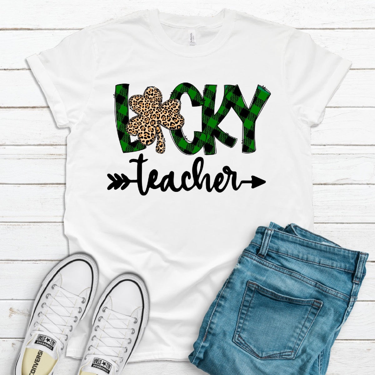 Lucky Teacher Tee