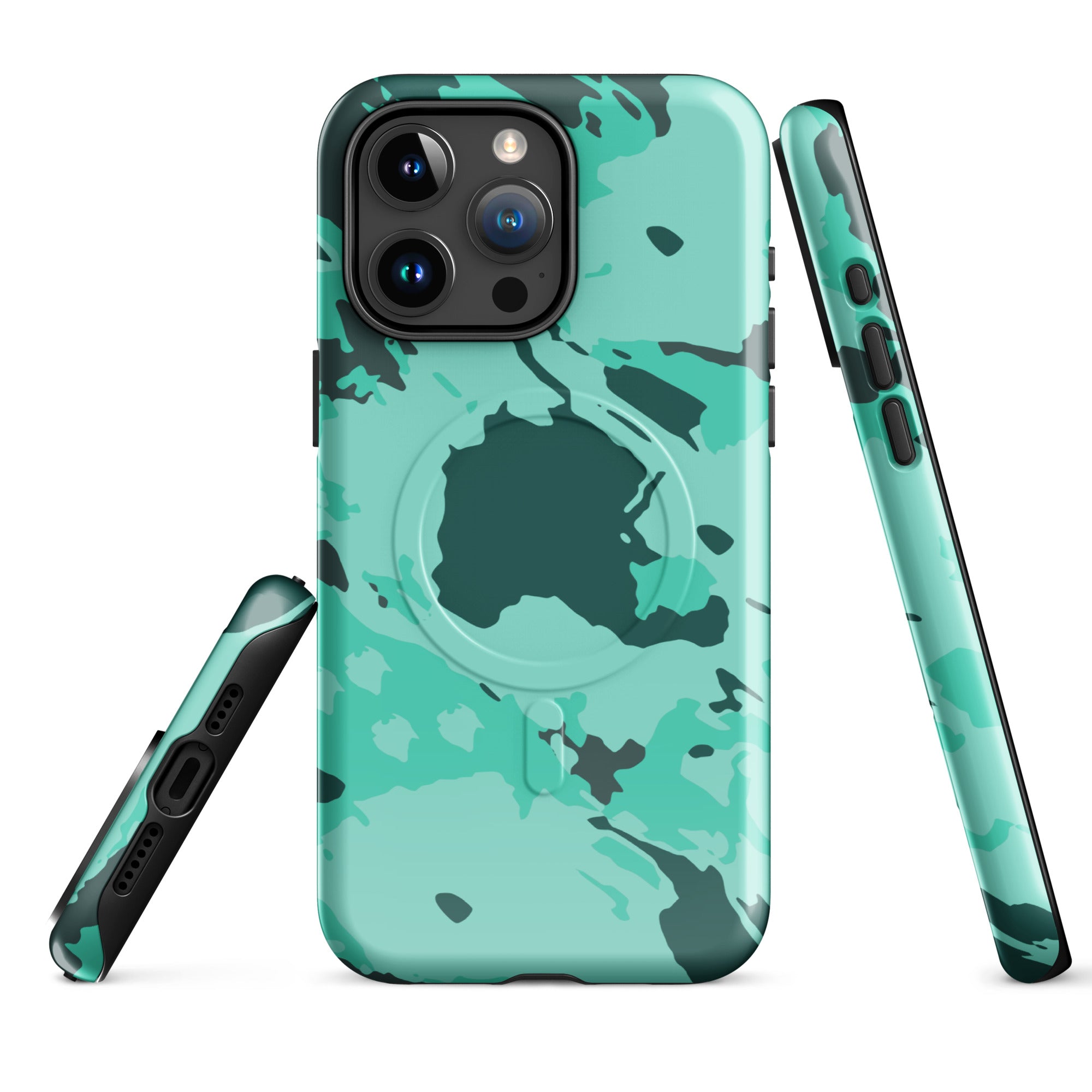 Rip Tide Camo MagSafe® tough case for iPhone®