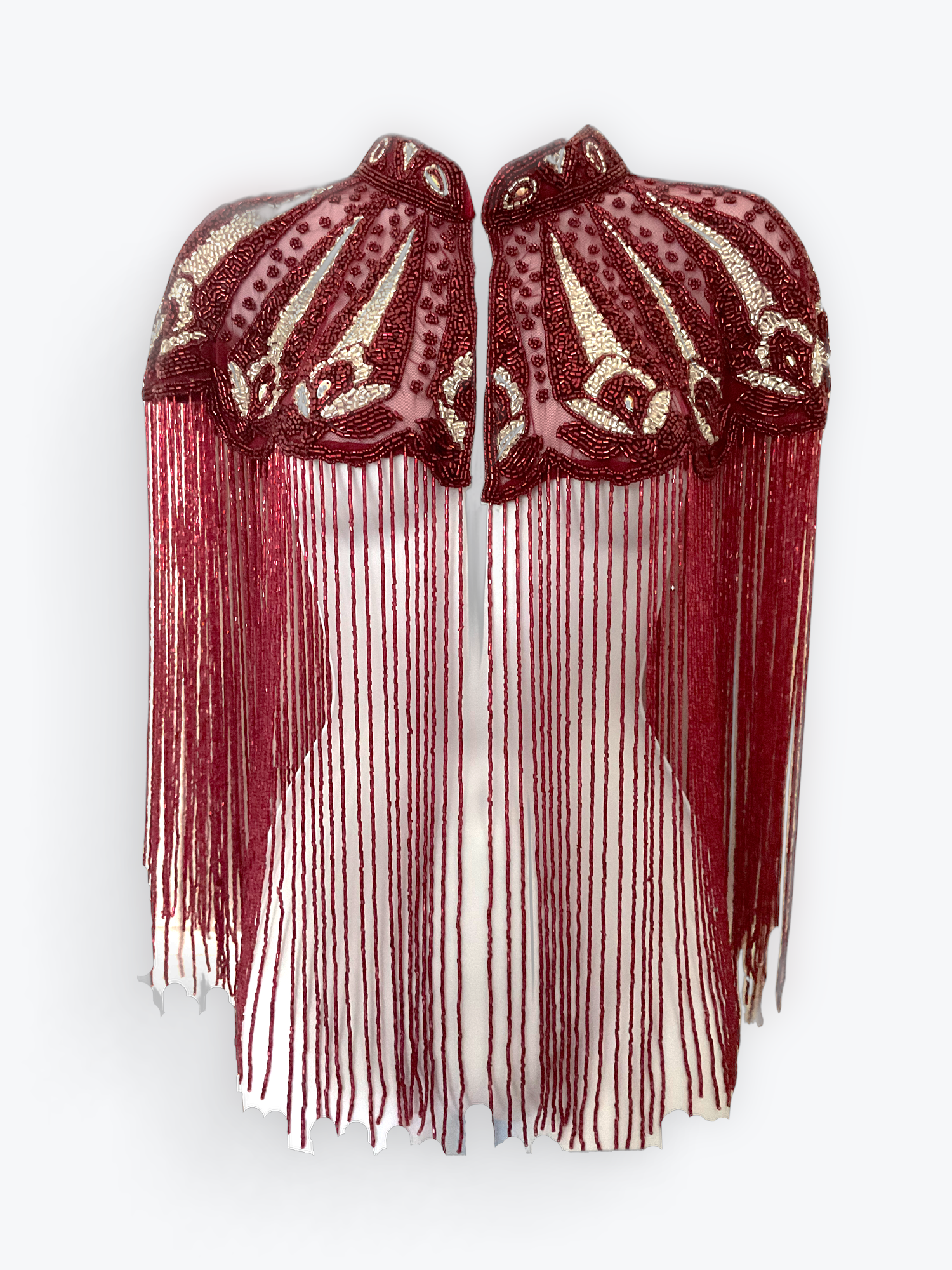 Cherry Peacock Cape