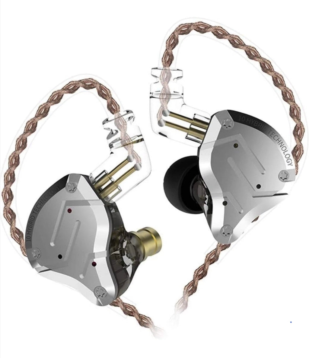 New KZ ZS10 Pro in Ear Monitor Earbuds Headphone, KZ Earbuds with 4BA