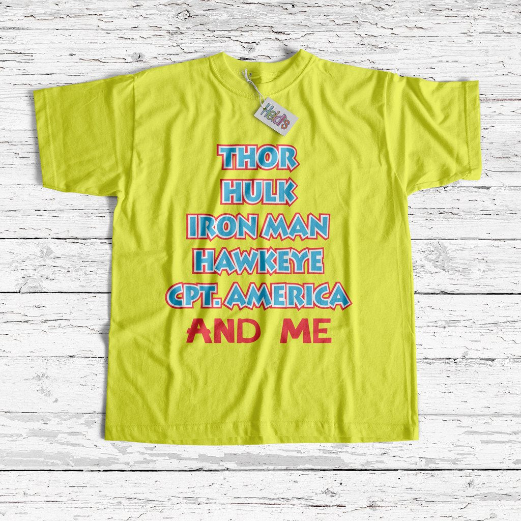 Superhero List Tee