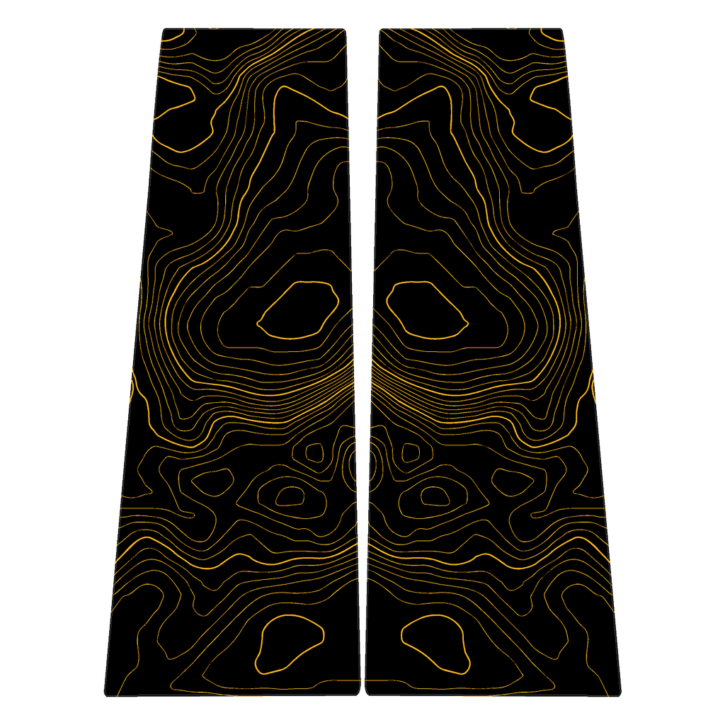 Topographic B Pillar Overlays - 2024+ Ranger