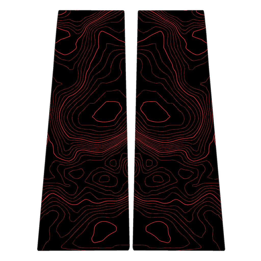 Topographic B Pillar Overlays - 2024+ Ranger