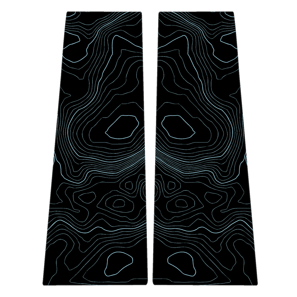 Topographic B Pillar Overlays - 2024+ Ranger